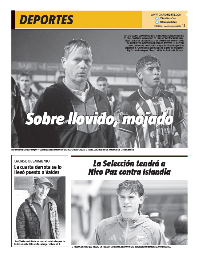 Sobre llovido, mojado