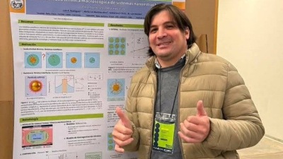 Investigador de la UNNE obtuvo el premio al Mejor Póster en el encuentro nacional NANO 2026