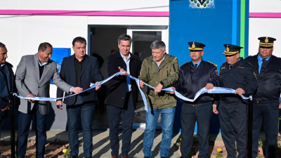 Lapachito cumplió un largo anhelo: Zdero inauguró su primera comisaría