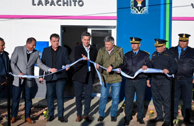 Lapachito cumplió un largo anhelo: Zdero inauguró su primera comisaría