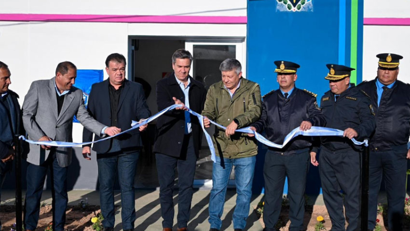 Lapachito cumplió un largo anhelo: Zdero inauguró su primera comisaría