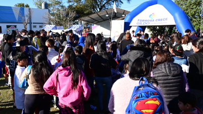 Tarde de kermesse y juegos comunitarios para las familias del barrio Antenor Gauna