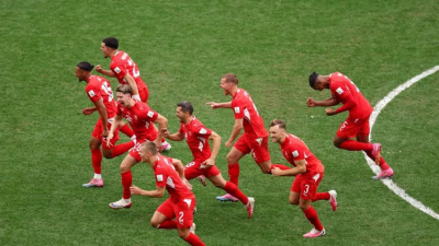 Suiza fue más precisa que Colombia en los penales y será rival de Argentina en cuartos