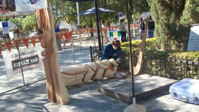 San Martín se prepara para su tradicional Certamen de Esculturas en Madera