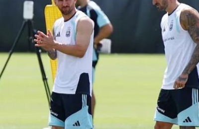 Argentina se instala en Atlanta y un hermético Scaloni no da indicios del once