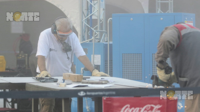 Néstor Vildoza, el representante argentino y su arte sobre metal