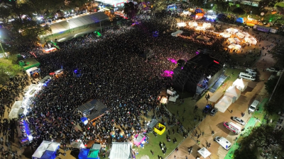 Más de 95 mil personas colmaron la Bienal en una noche inolvidable