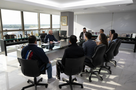 El Gobernador se reunió con las nuevas autoridades del Colegio Público de Arquitectos