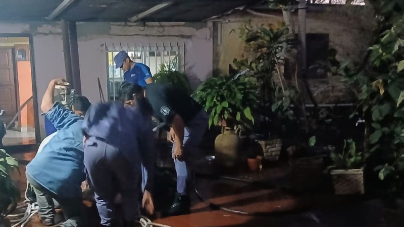 Operario murió intoxicado tras desagotar y pintar un aljibe