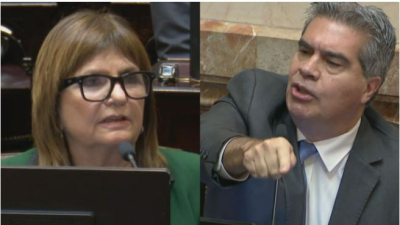 El fuerte cruce entre Bullrich y Capitanich en el debate por tierras: "Hay un senador que anda por acá..."