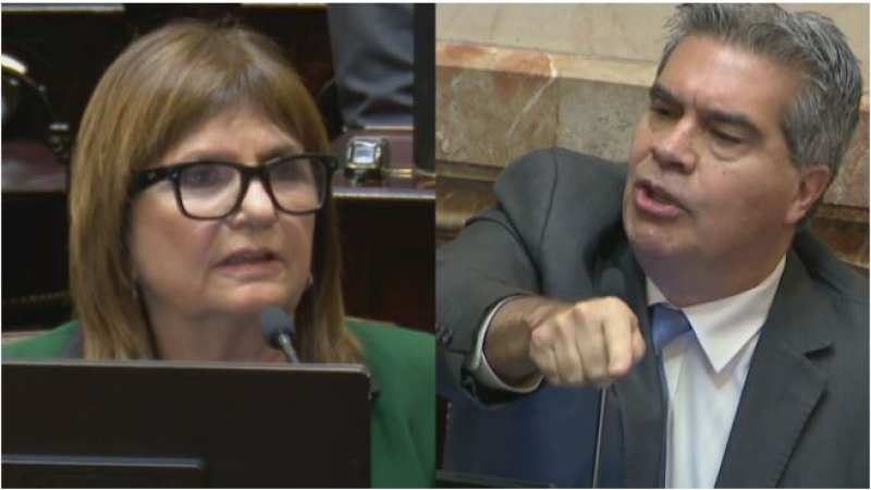 El fuerte cruce entre Bullrich y Capitanich en el debate por tierras: "Hay un senador que anda por acá..."