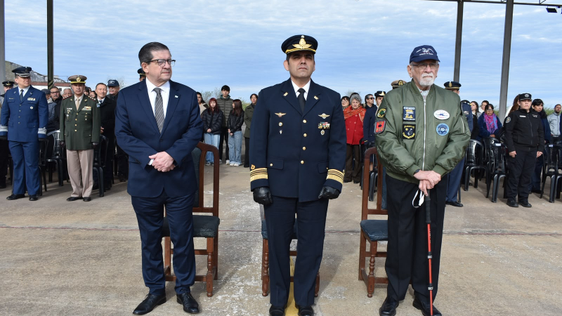 La Fuerza Aérea Argentina celebró sus 114 años con un acto en la Base Aérea de Resistencia