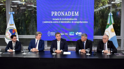 El Chaco se suma al programa nacional de combate al microtráfico