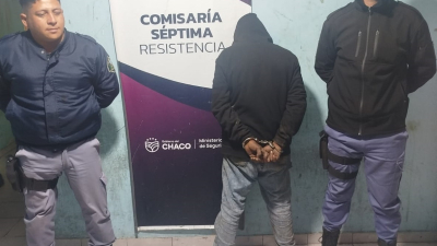 Lo encontraron con cubiertos robados y las cámaras lo habrían ubicado en otros dos robos