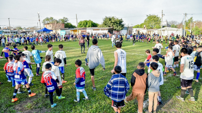 Jornada por el Mes de las Infancias en el barrio Mujeres Argentinas