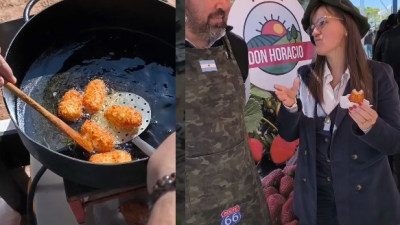 Torrejas de mandioca, uno de los platos regionales en la 95ª expo rural