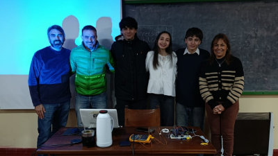 Del aula al laboratorio: estudiantes chaqueños crearon un sistema para monitorear animales