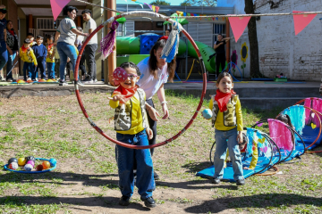En el jardín "Tamborcito Tacuarí" cerró el Mes de las Infancias