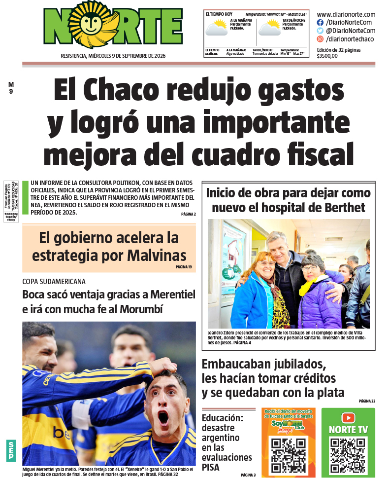 Edición del 09-09-2026