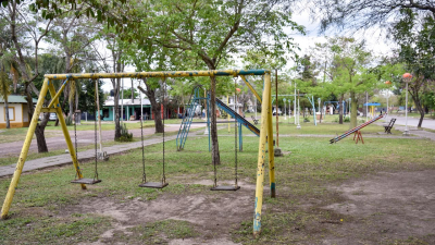 Comenzaron las obras del paseo urbano y la plaza principal de Colonia Benítez