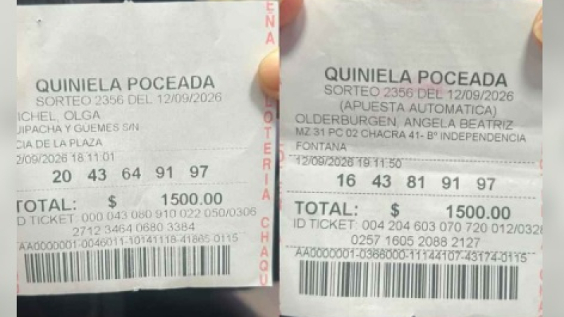 Dos mujeres de 31 y 42 años se quedaron con el pozo récord de $782 millones