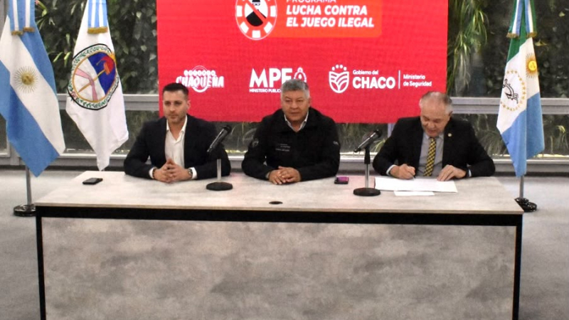Juego ilegal en el Chaco: Lotería, Seguridad y Fiscalía se unen para frenar el juego clandestino