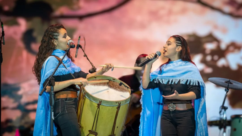 El Dúo Acuarela estará hoy en la Usina Cultural