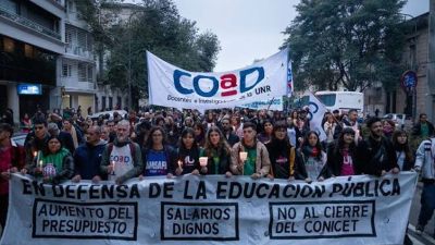 Docentes de la UNR lanzan un paro de una semana