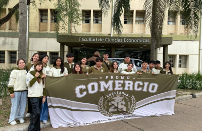 Alumnos de colegio secundario de Las Breñas visitaron la Facultad de Ciencias Económicas