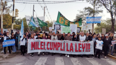 Docentes universitarios inician un paro de 72 horas por la Ley de Financiamiento