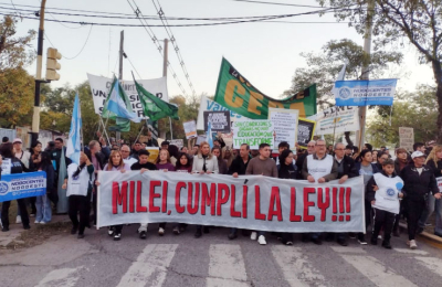 Docentes universitarios inician un paro de 72 horas por la Ley de Financiamiento