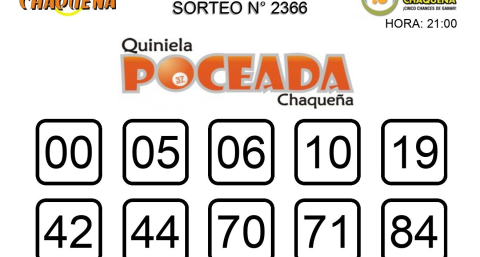 Un apostador se quedó con más de $186 millones de la Poceada