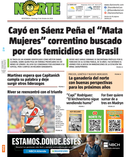 Edición del 11-10-2026