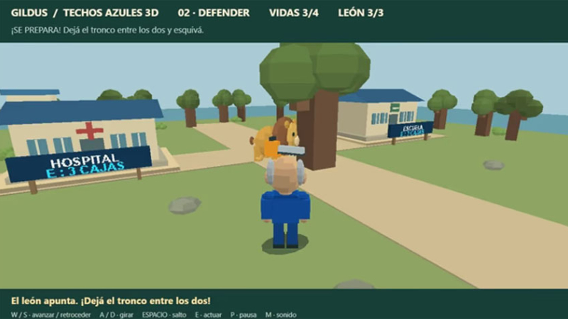 Crearon un videojuego en el que Gildo Insfrán pelea contra un león con motosierra