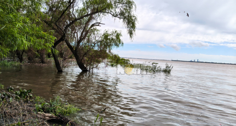 El Paraná crece a un ritmo acelerado y se espera que llegue a 7,50 metros