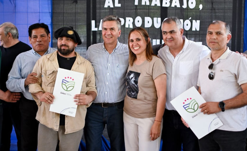 Zdero encabezó el traslado de las cabras destinadas a Dubái