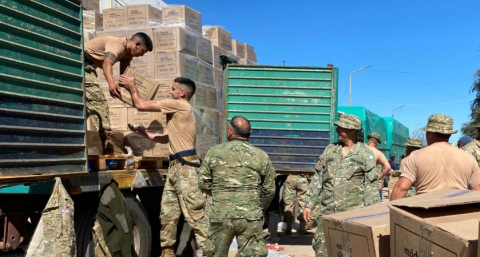 Nuevo operativo de ayuda a los pobladores de El Impenetrable