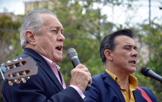 Francisco Pancho Figueroa en el Fogón de los Arrieros
