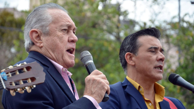 Francisco Pancho Figueroa en el Fogón de los Arrieros