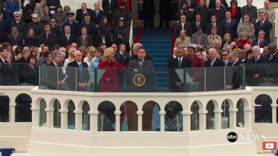 Comenzó el acto de asunción de Donald Trump como 45° presidente de Estados Unidos