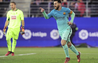 Barcelona resolvió con autoridad un partido áspero y hubo aporte de Messi