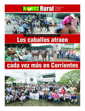 Los caballos atraen cada vez mas en Corrientes