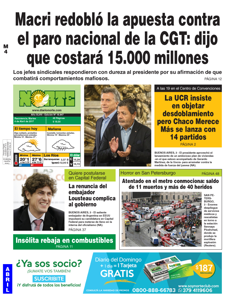 Edición del 04.04.17