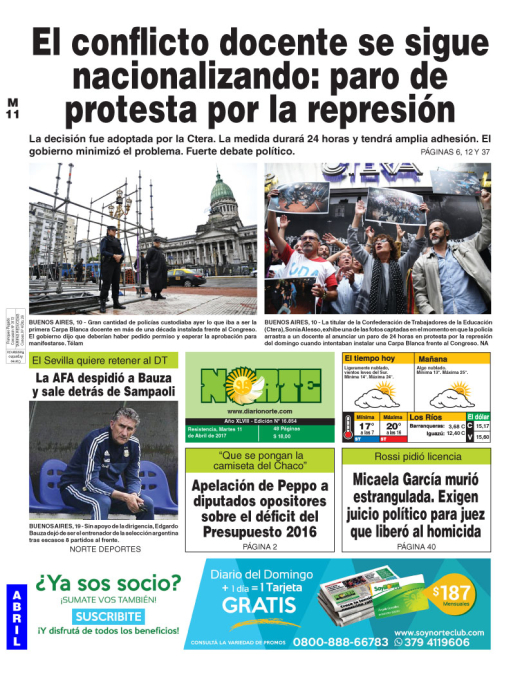 Edición del 11.04.17