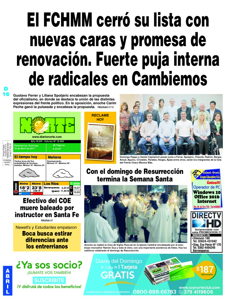 Edición del 16.04.17