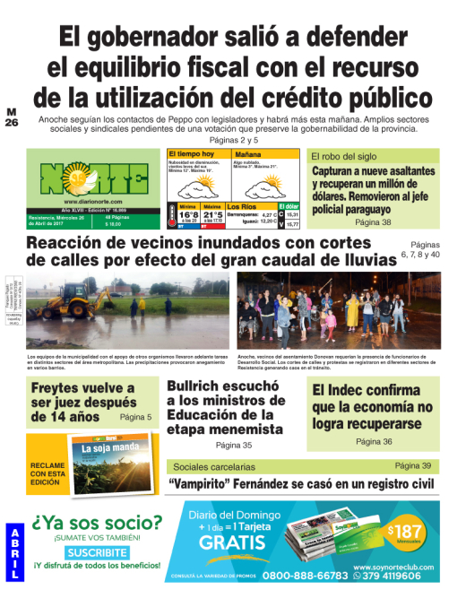 Edición del 26.04.17