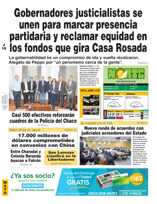 Edición del 18.05.17