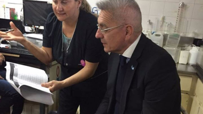 Preocupación de Hugo Maldonado por la falta de reactivos en Salud Pública