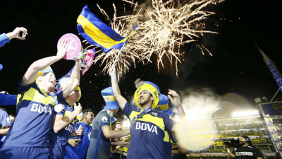 Boca, flamante campeón del torneo de Primera División, le ganó 2 a 1 a Unión en la Bombonera