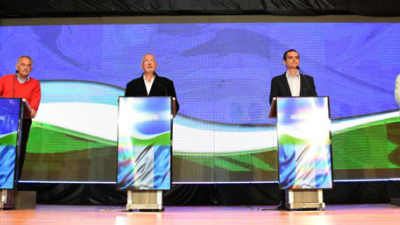 Castelli, epicentro del primer debate de candidatos a diputados